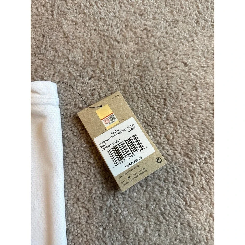 UCF Knights Nike Men’s NWT Basketball Jersey Size Large